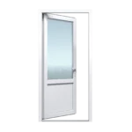 Kunststof Deur met Kozijn 2/3 Glas - Afbeelding 2